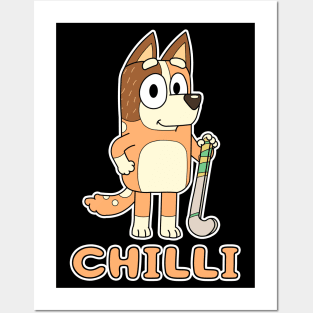 Chilli Heeler Posters and Art